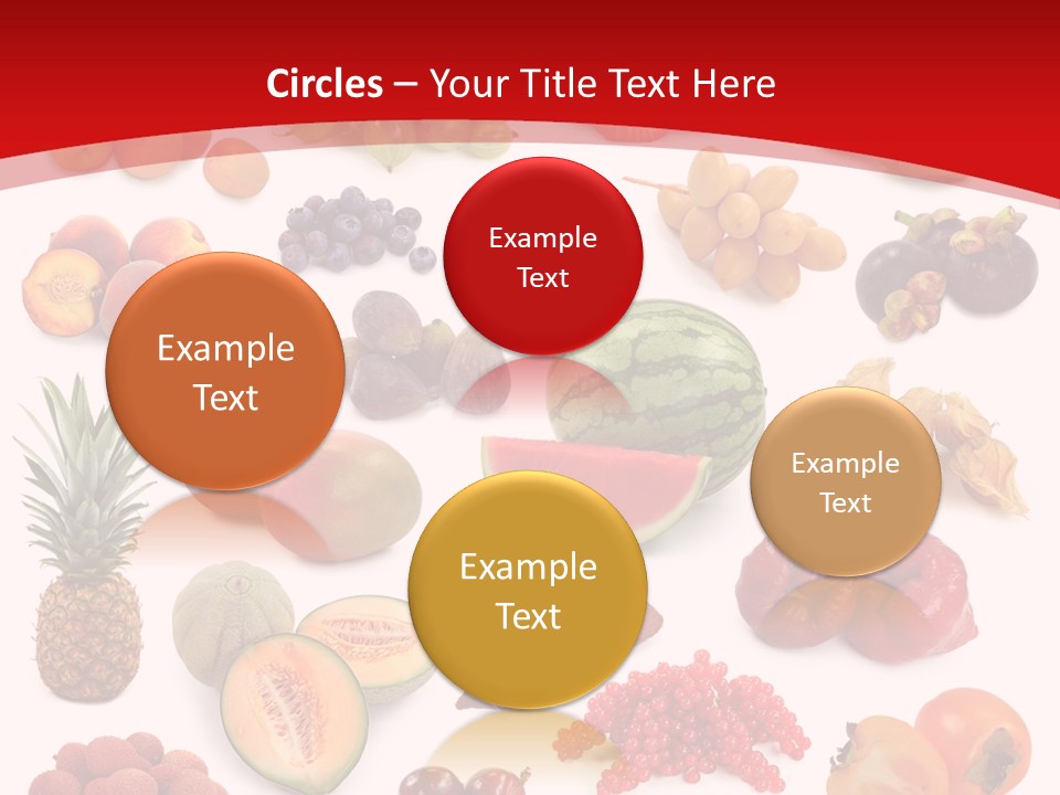 Natural Vitality Cut PowerPoint Template