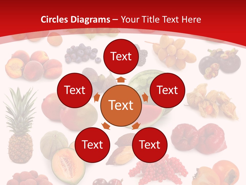 Natural Vitality Cut PowerPoint Template