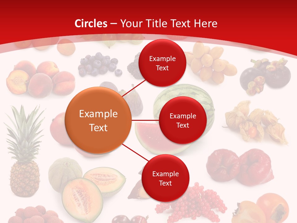 Natural Vitality Cut PowerPoint Template