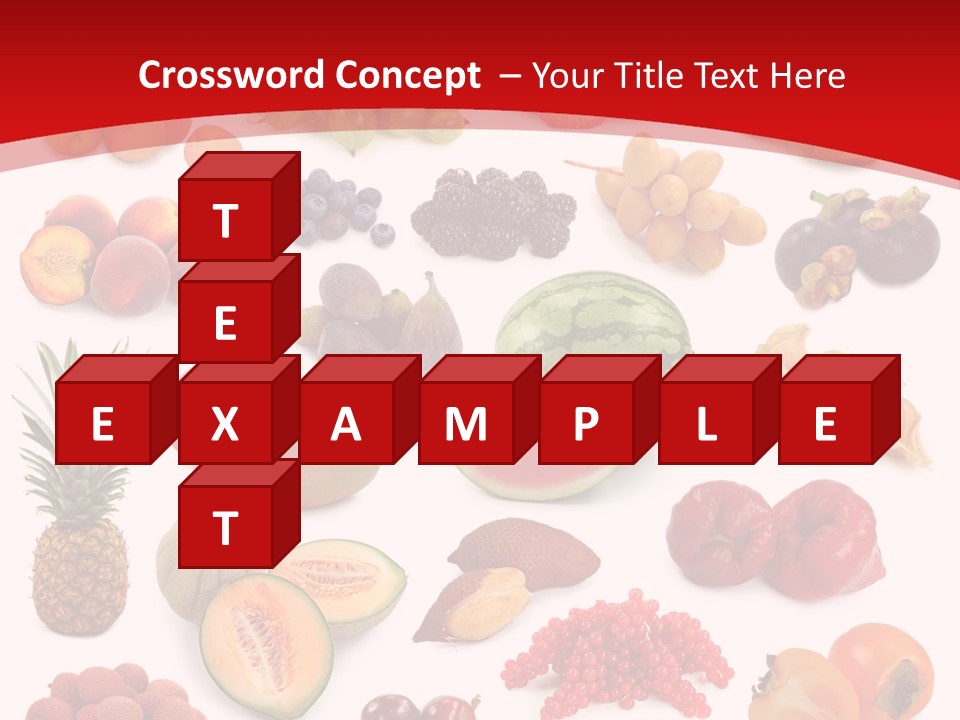 Natural Vitality Cut PowerPoint Template