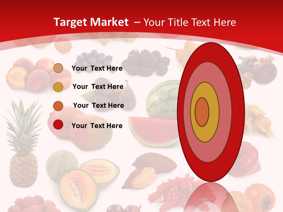 Natural Vitality Cut PowerPoint Template