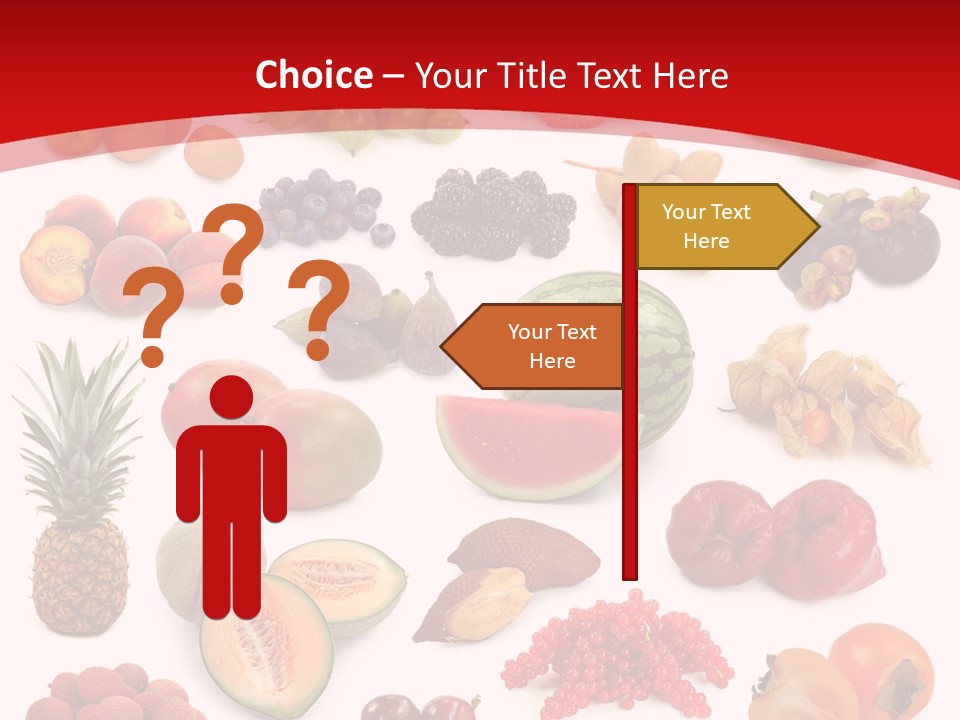 Natural Vitality Cut PowerPoint Template