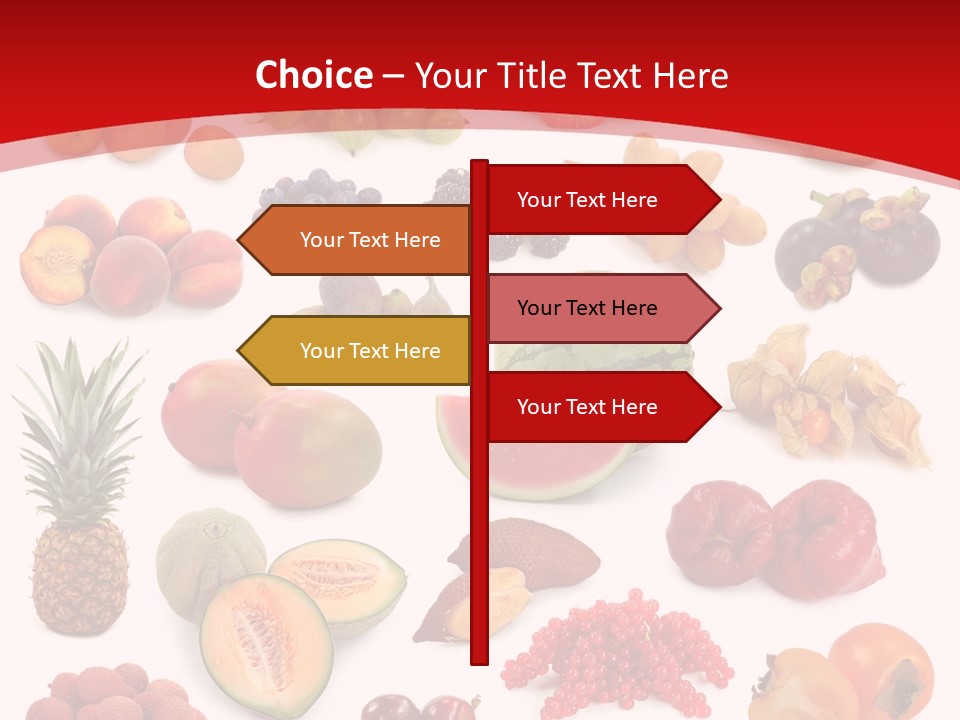 Natural Vitality Cut PowerPoint Template