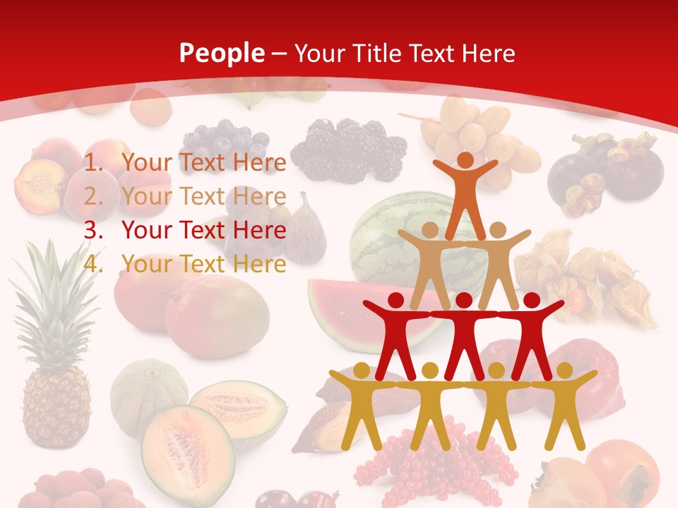 Natural Vitality Cut PowerPoint Template