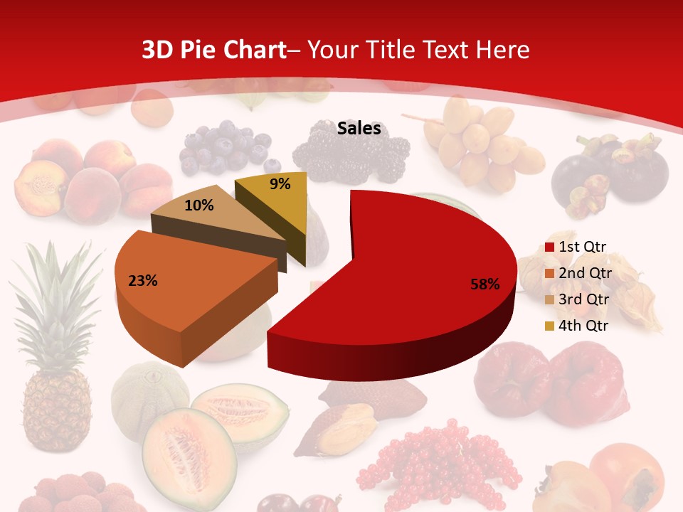 Natural Vitality Cut PowerPoint Template
