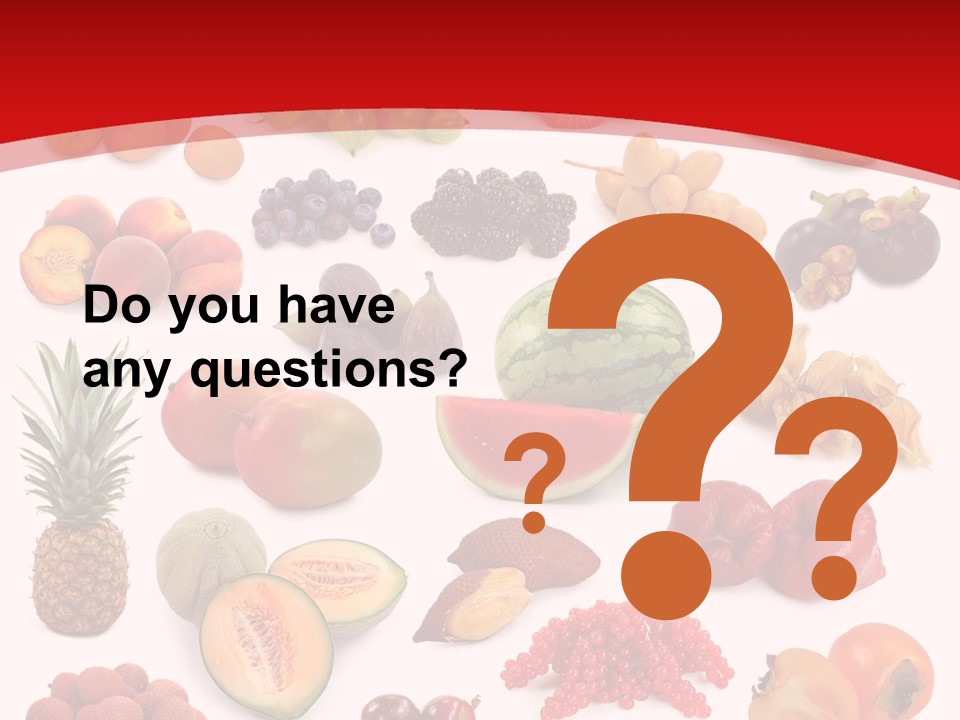 Natural Vitality Cut PowerPoint Template