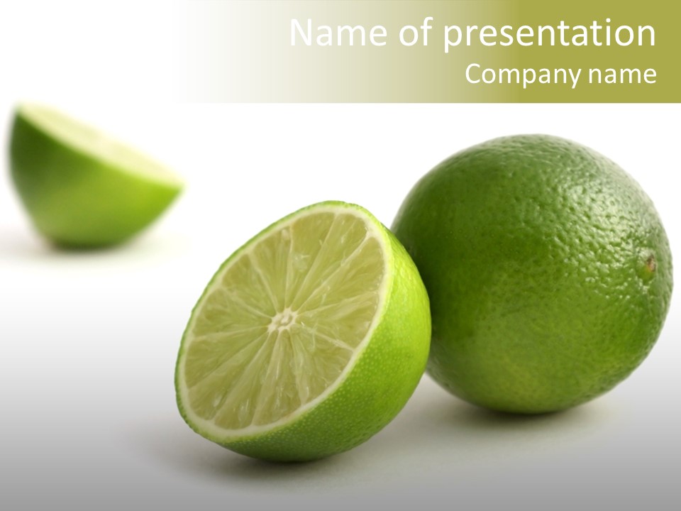 Drink Health Care Cut PowerPoint Template