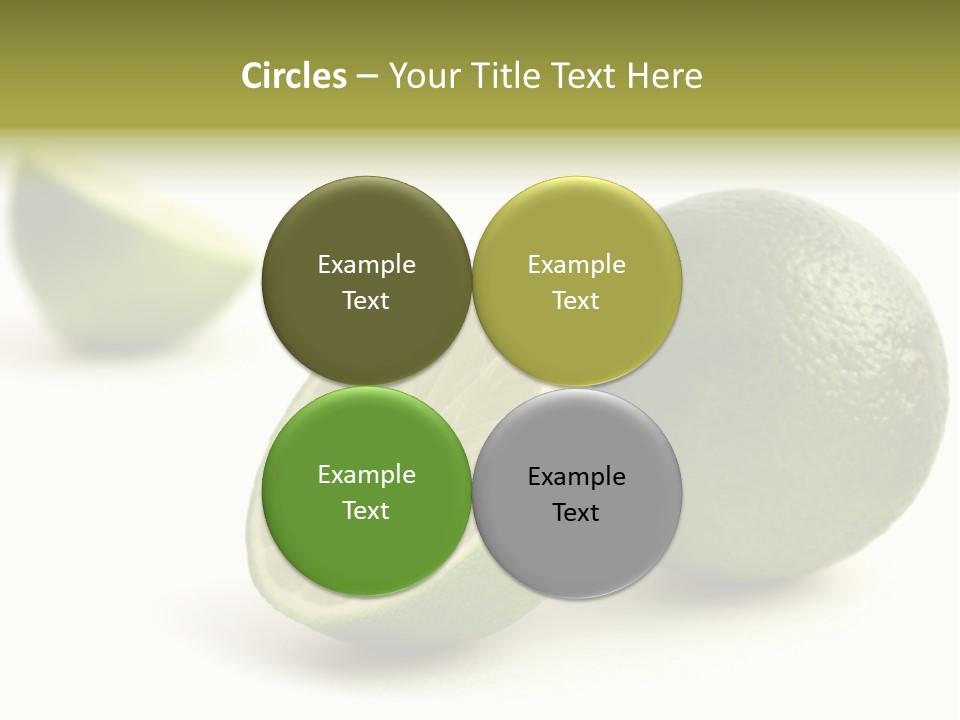 Drink Health Care Cut PowerPoint Template