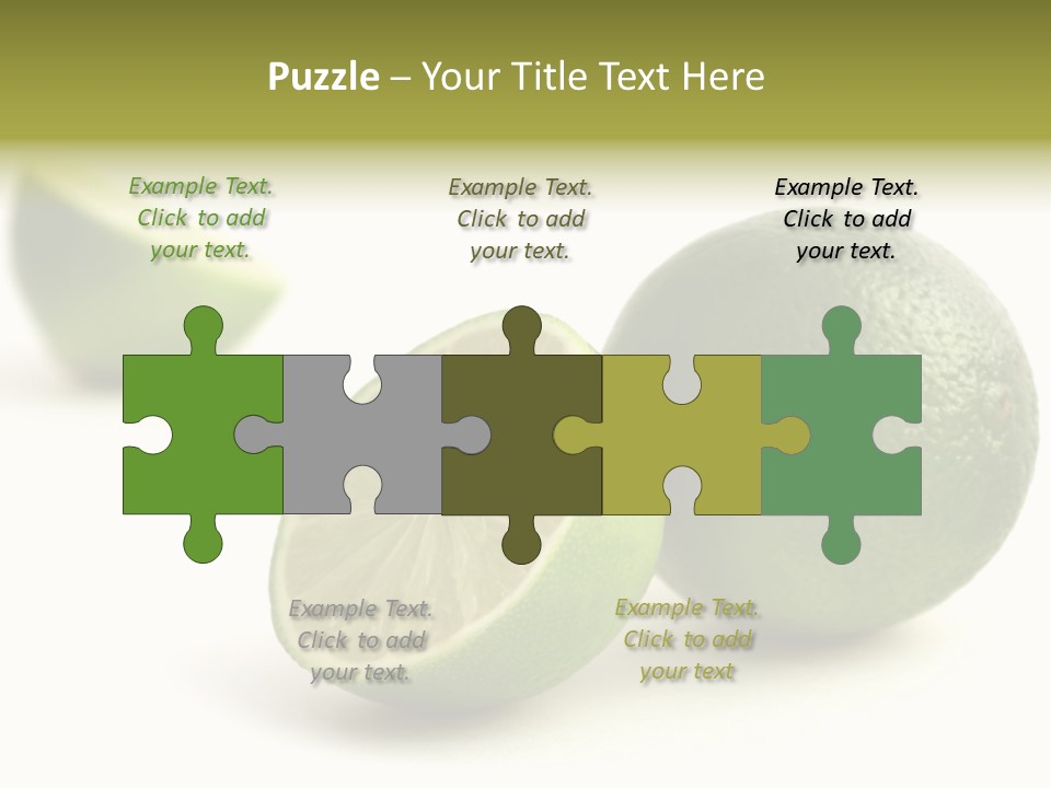 Drink Health Care Cut PowerPoint Template