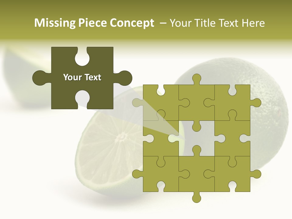 Drink Health Care Cut PowerPoint Template