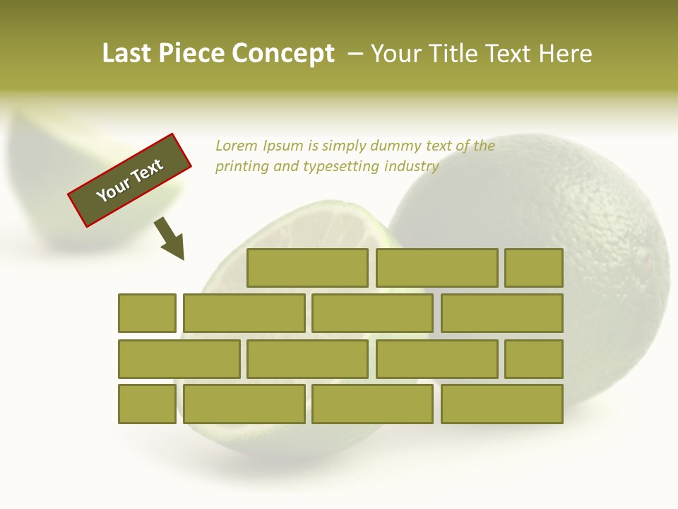 Drink Health Care Cut PowerPoint Template