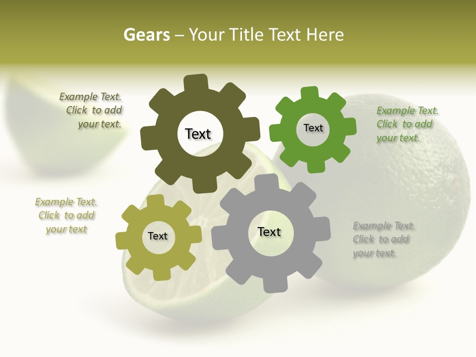 Drink Health Care Cut PowerPoint Template