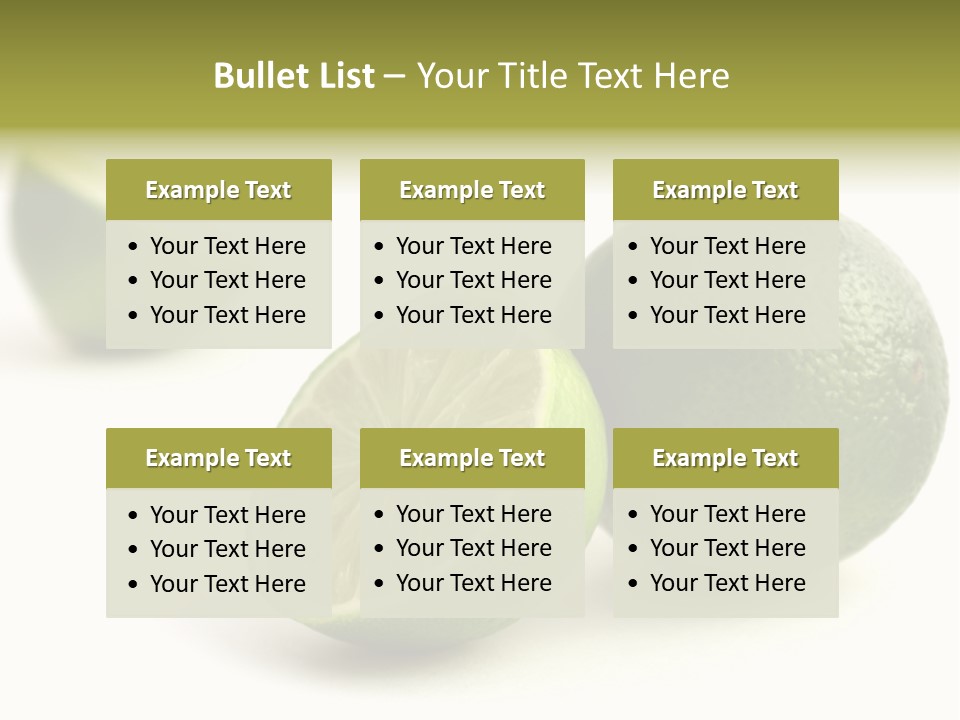 Drink Health Care Cut PowerPoint Template