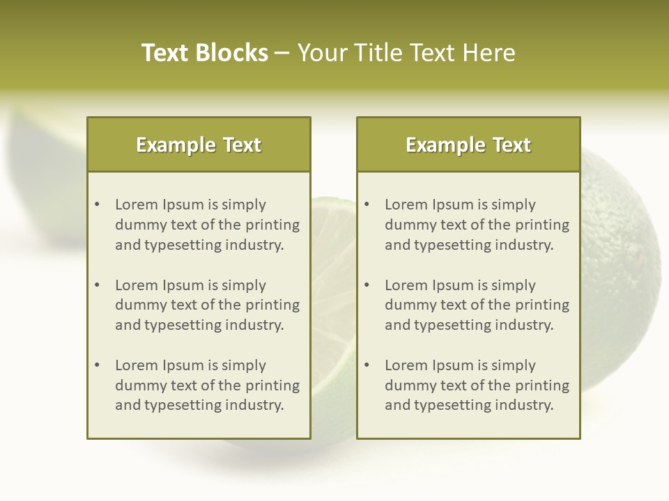 Drink Health Care Cut PowerPoint Template