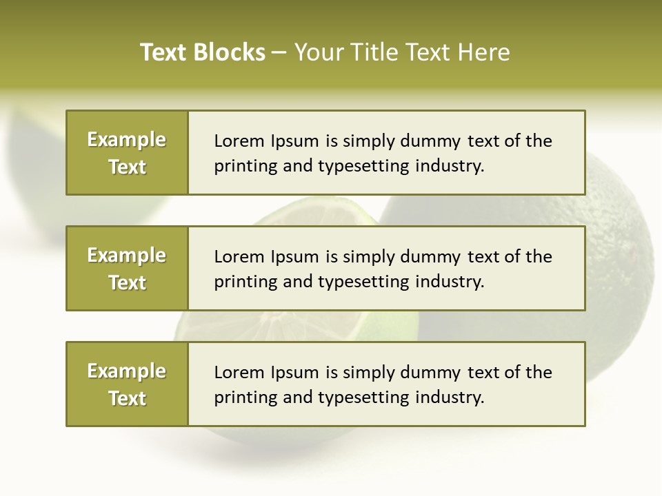 Drink Health Care Cut PowerPoint Template