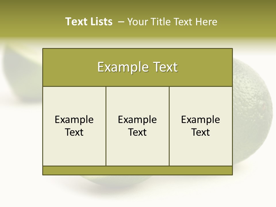 Drink Health Care Cut PowerPoint Template