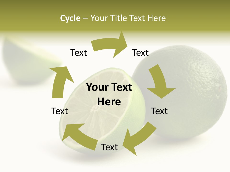 Drink Health Care Cut PowerPoint Template