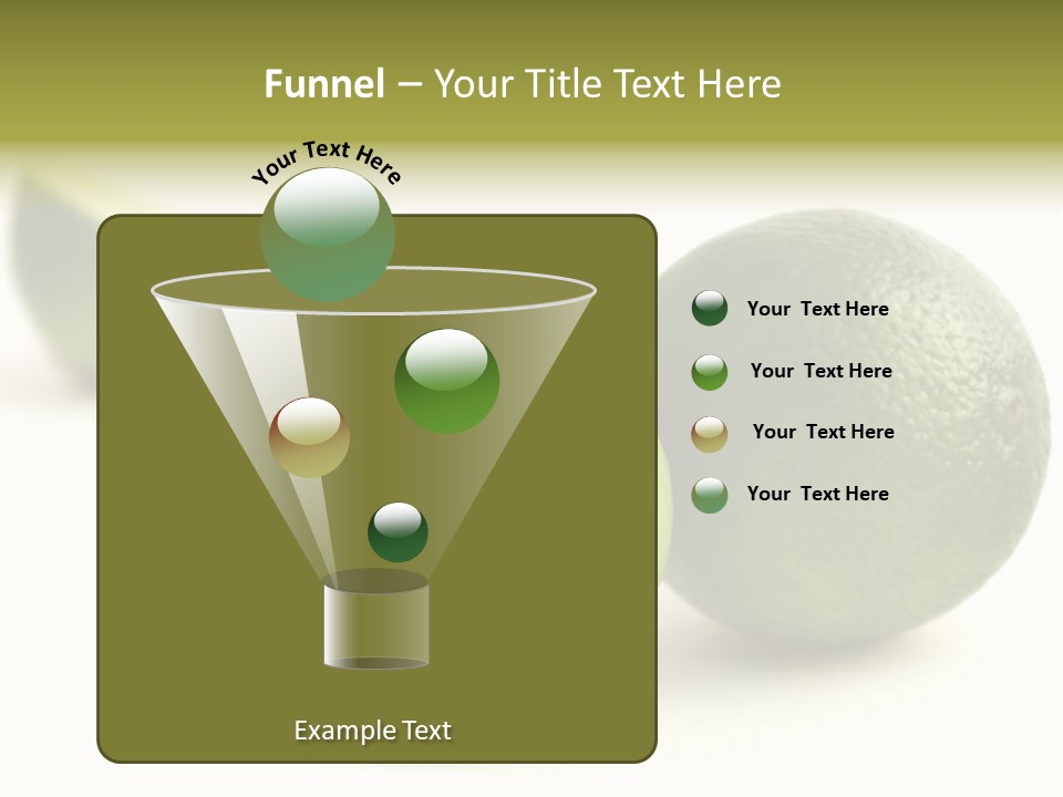 Drink Health Care Cut PowerPoint Template
