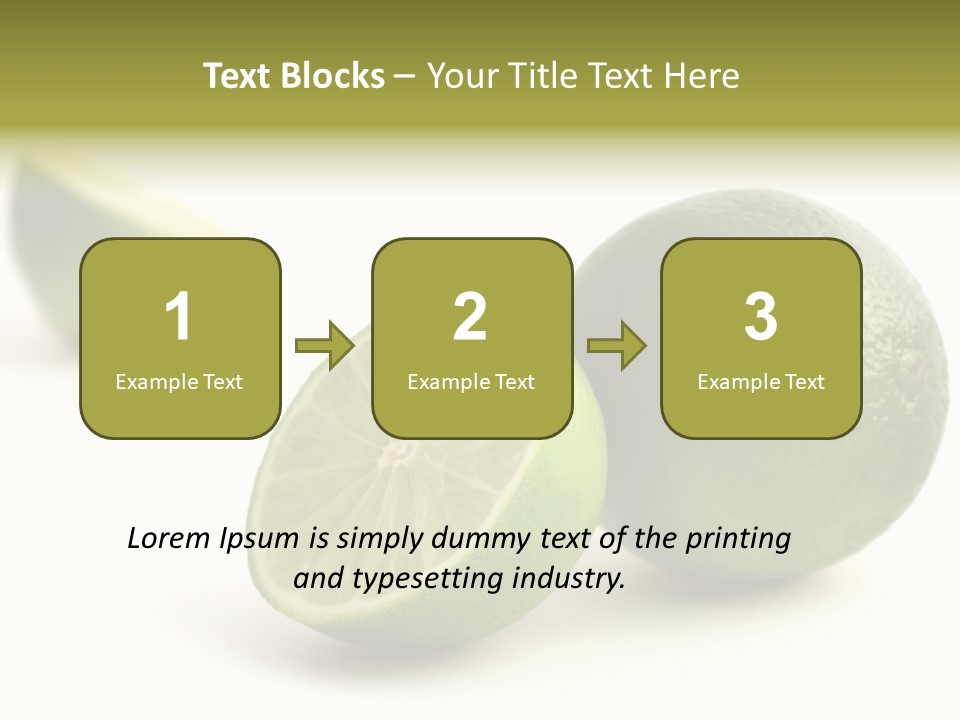 Drink Health Care Cut PowerPoint Template