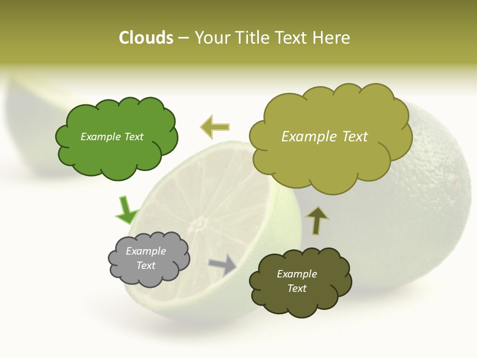 Drink Health Care Cut PowerPoint Template