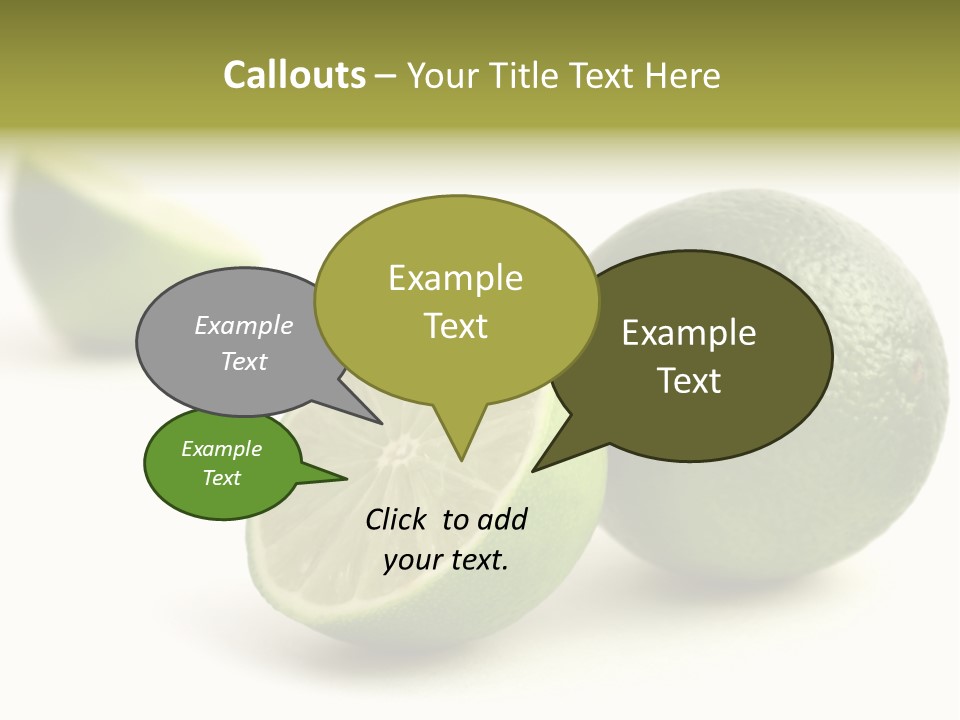 Drink Health Care Cut PowerPoint Template