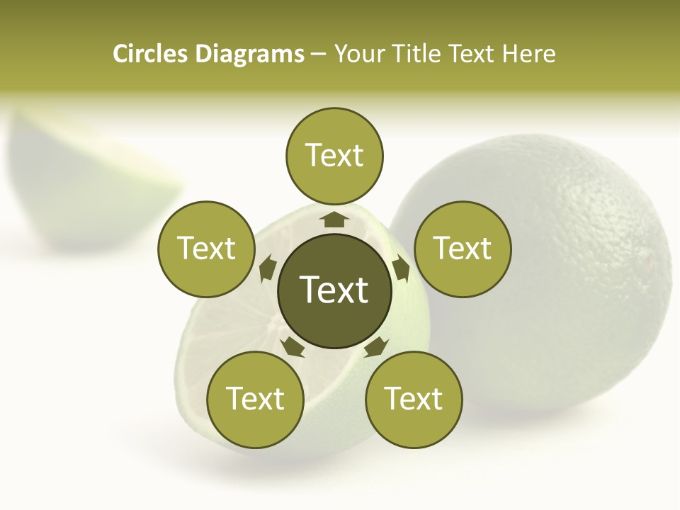 Drink Health Care Cut PowerPoint Template