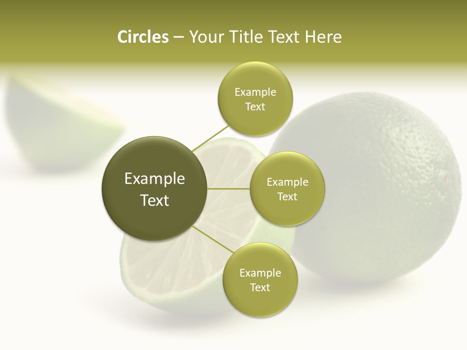 Drink Health Care Cut PowerPoint Template