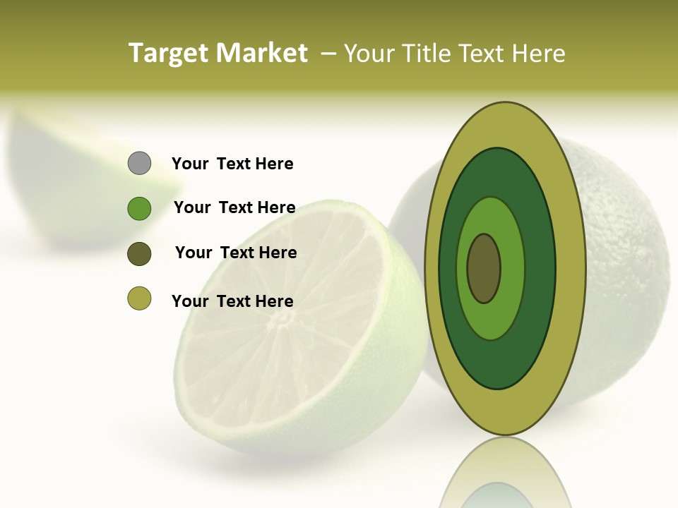 Drink Health Care Cut PowerPoint Template