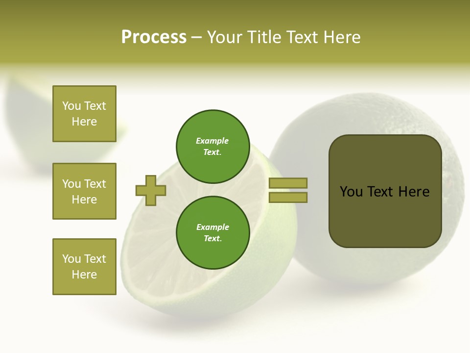 Drink Health Care Cut PowerPoint Template