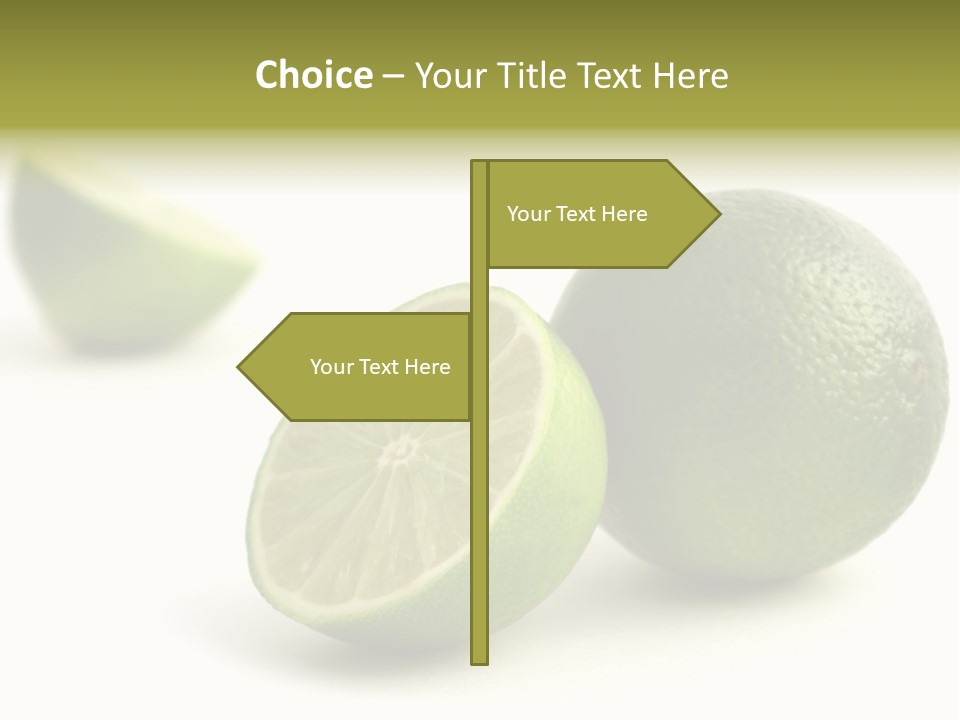 Drink Health Care Cut PowerPoint Template