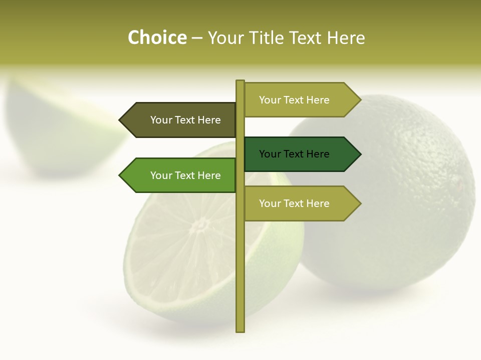 Drink Health Care Cut PowerPoint Template