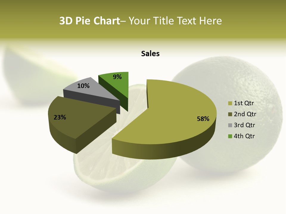Drink Health Care Cut PowerPoint Template