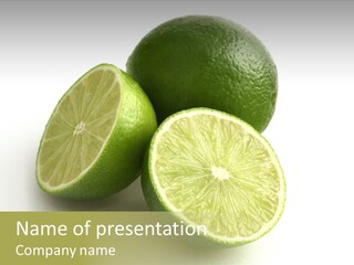 Close Up Acid Vegetable PowerPoint Template