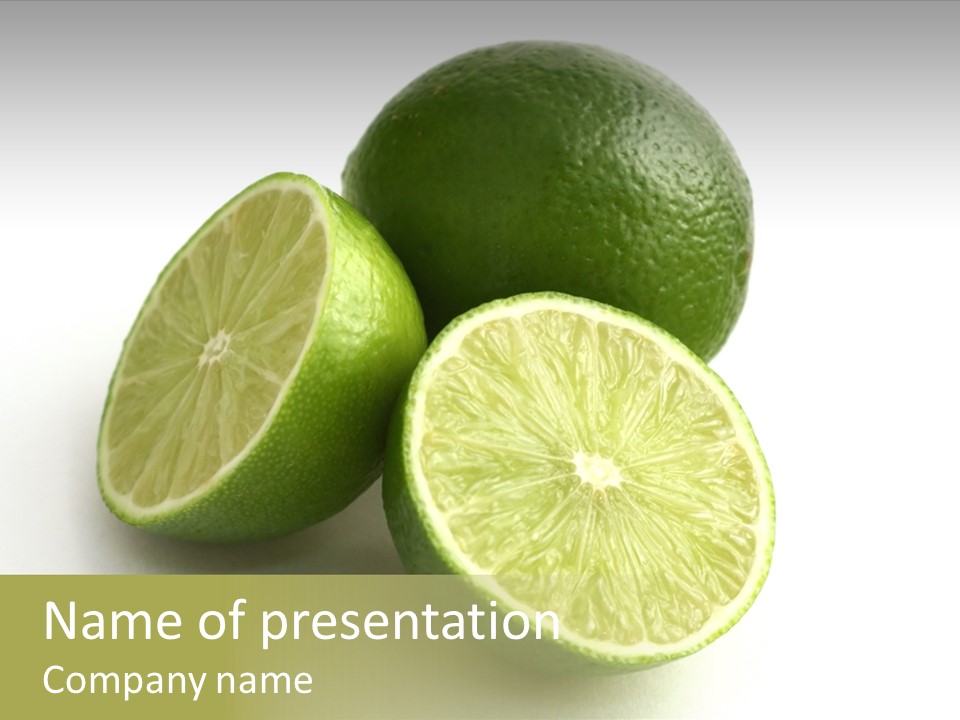 Close Up Acid Vegetable PowerPoint Template