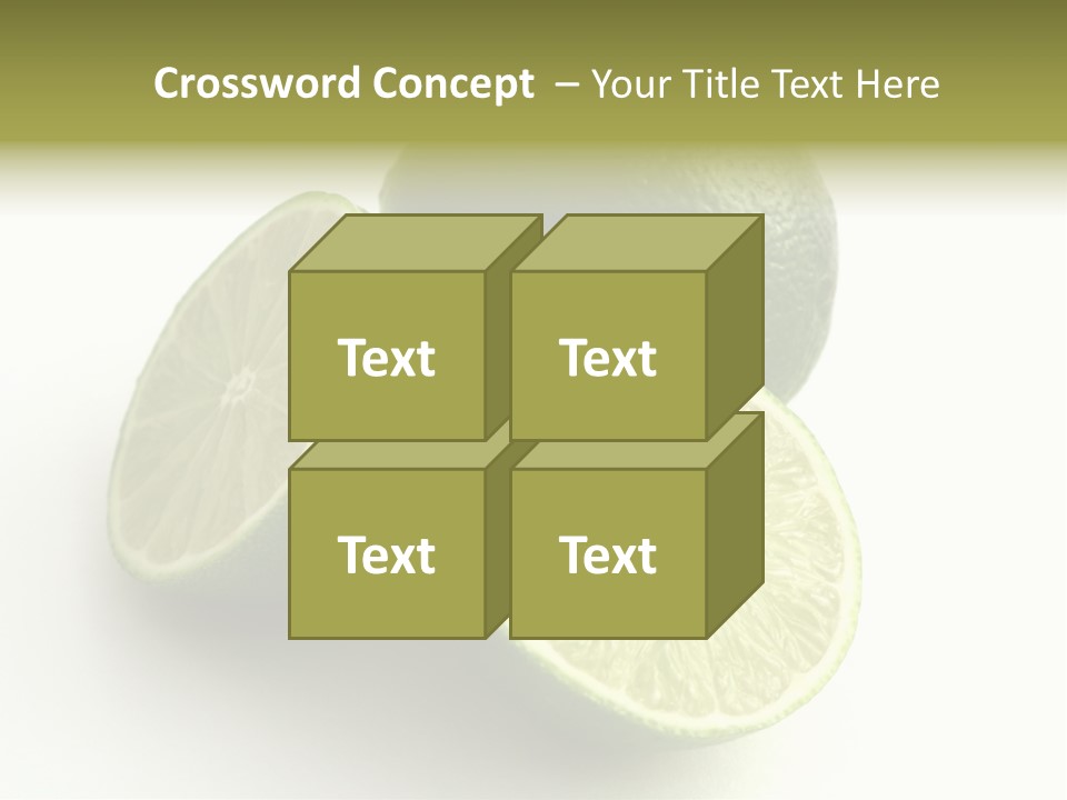 Close Up Acid Vegetable PowerPoint Template