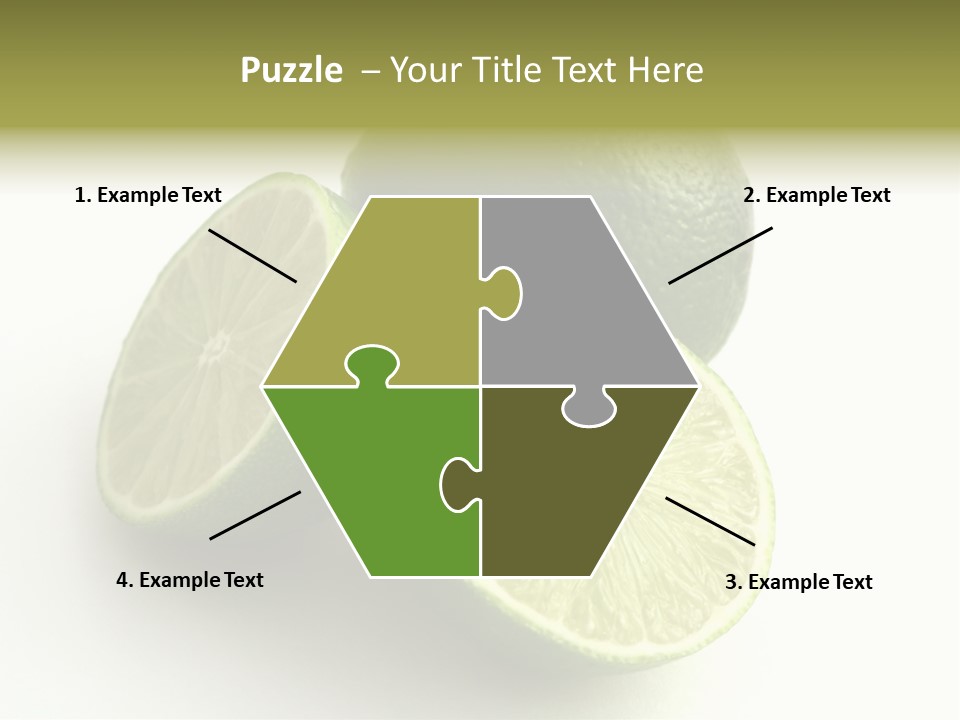 Close Up Acid Vegetable PowerPoint Template