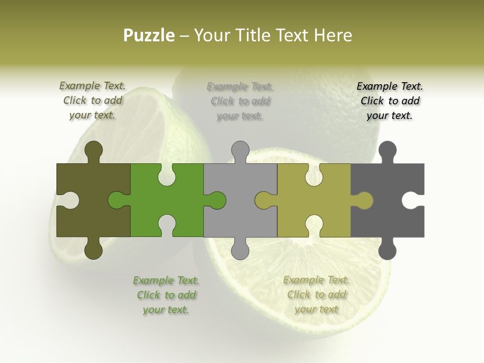 Close Up Acid Vegetable PowerPoint Template