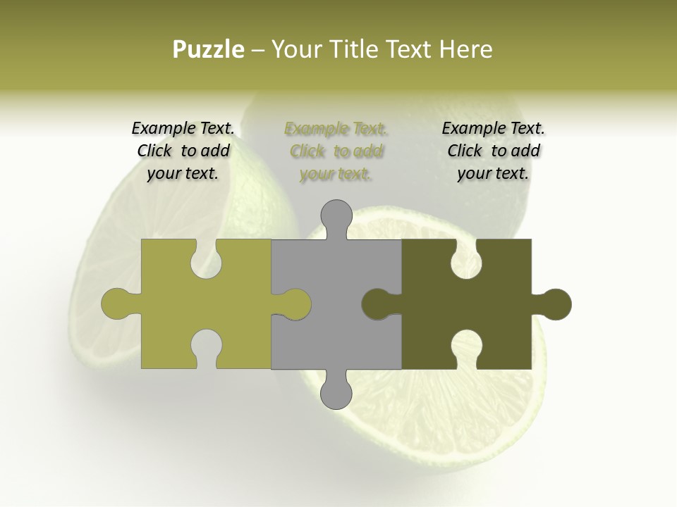 Close Up Acid Vegetable PowerPoint Template