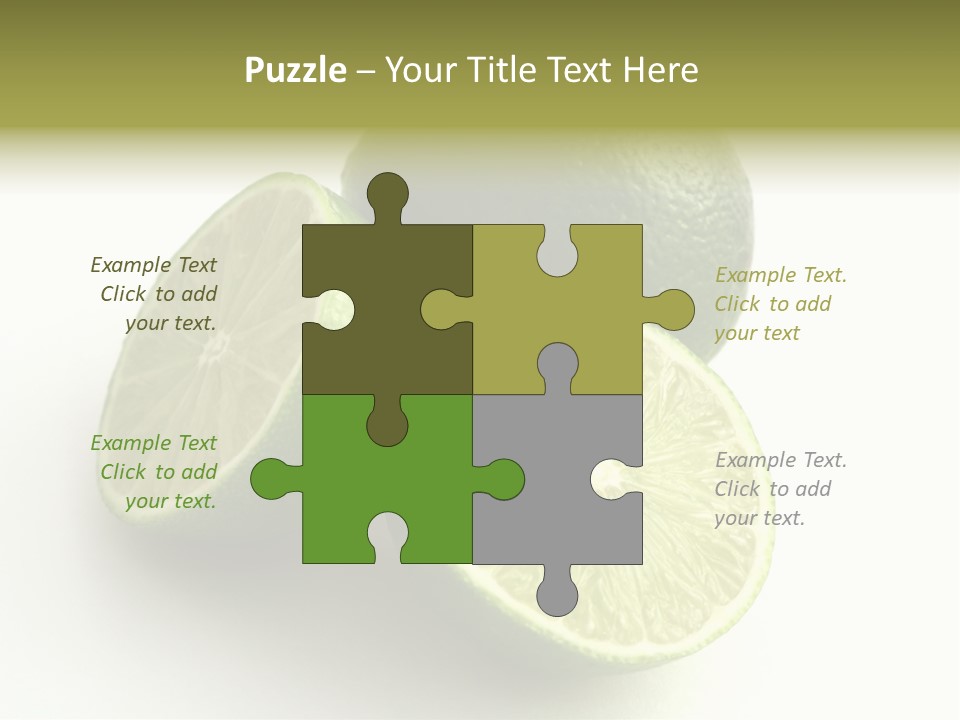 Close Up Acid Vegetable PowerPoint Template