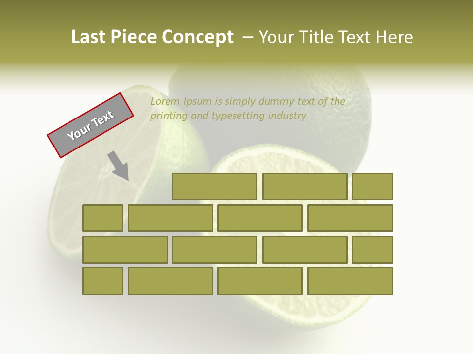 Close Up Acid Vegetable PowerPoint Template