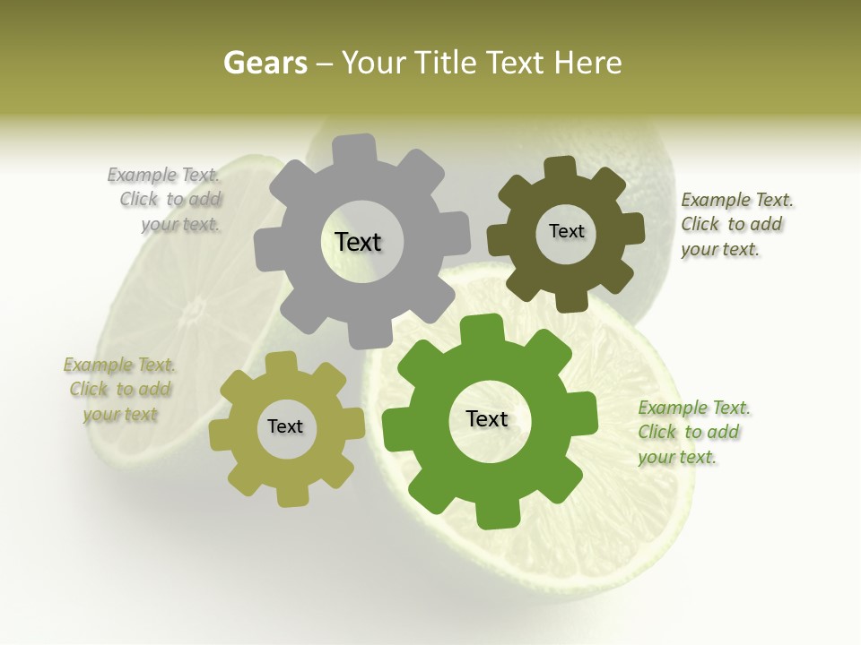 Close Up Acid Vegetable PowerPoint Template