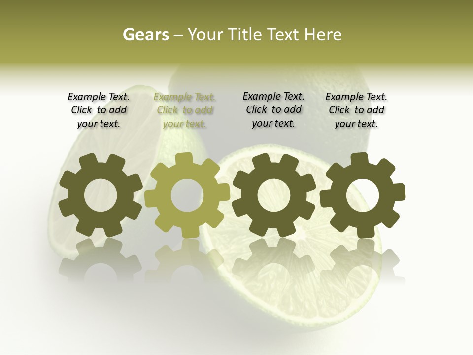 Close Up Acid Vegetable PowerPoint Template