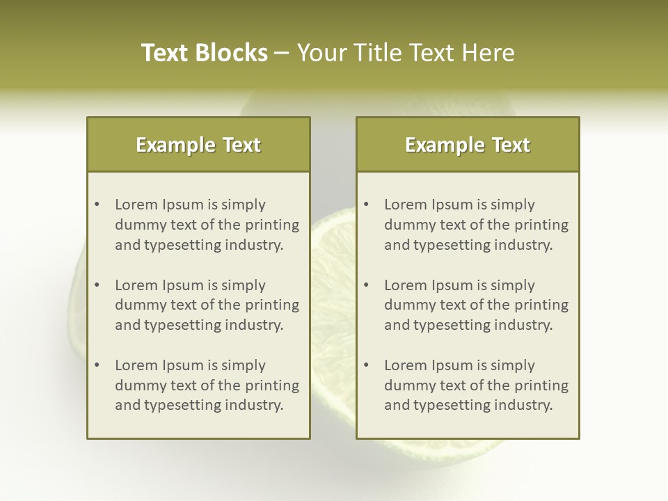 Close Up Acid Vegetable PowerPoint Template