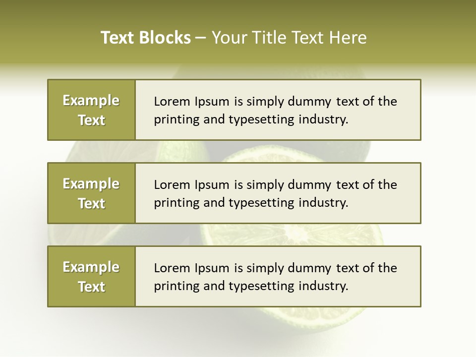 Close Up Acid Vegetable PowerPoint Template