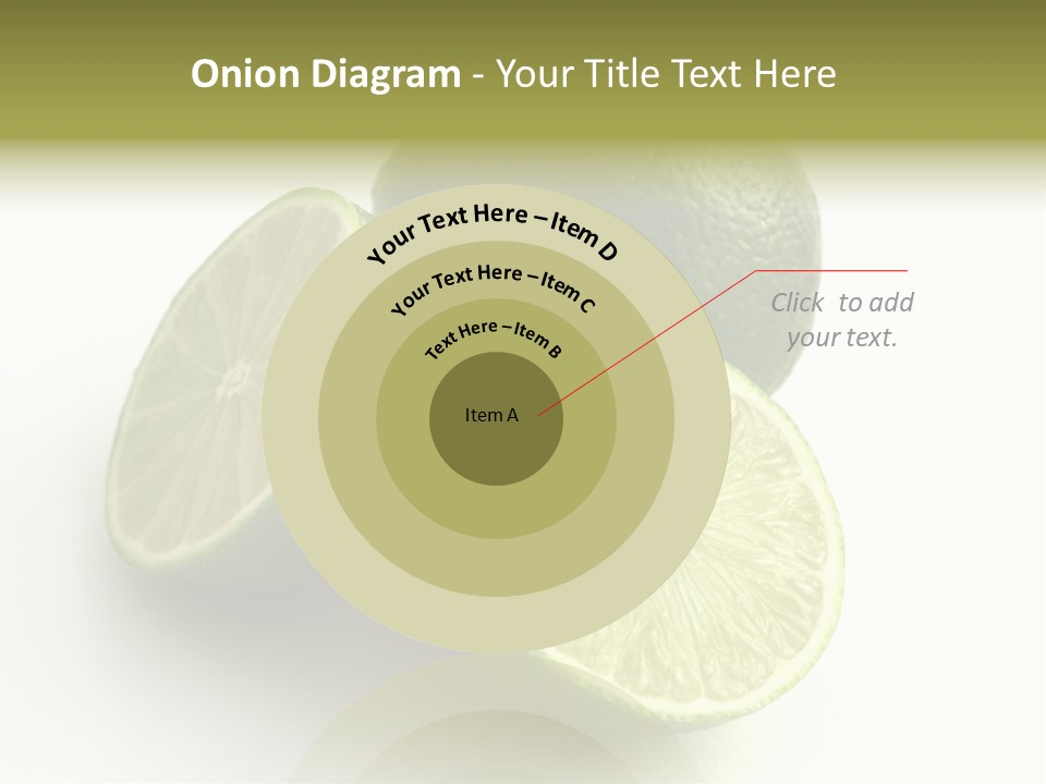Close Up Acid Vegetable PowerPoint Template