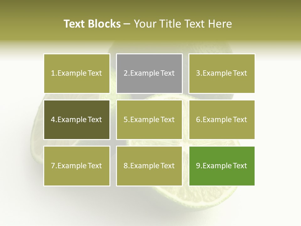 Close Up Acid Vegetable PowerPoint Template