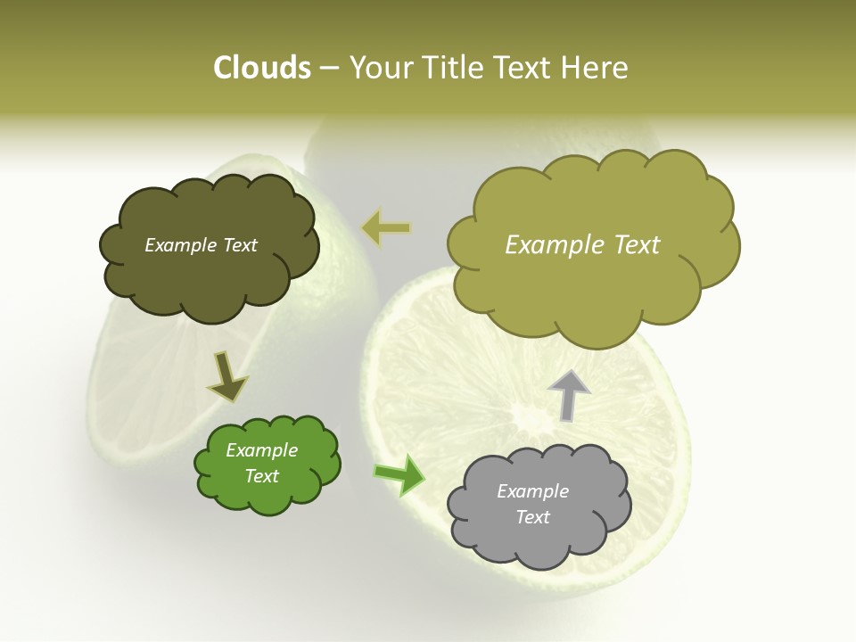 Close Up Acid Vegetable PowerPoint Template