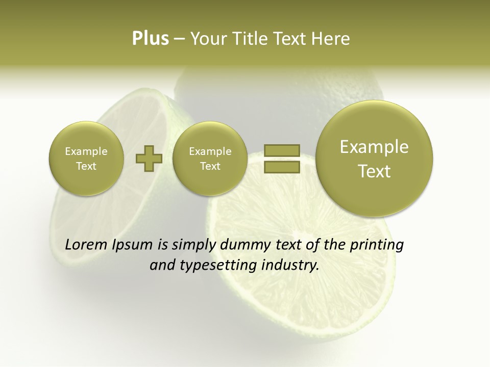 Close Up Acid Vegetable PowerPoint Template