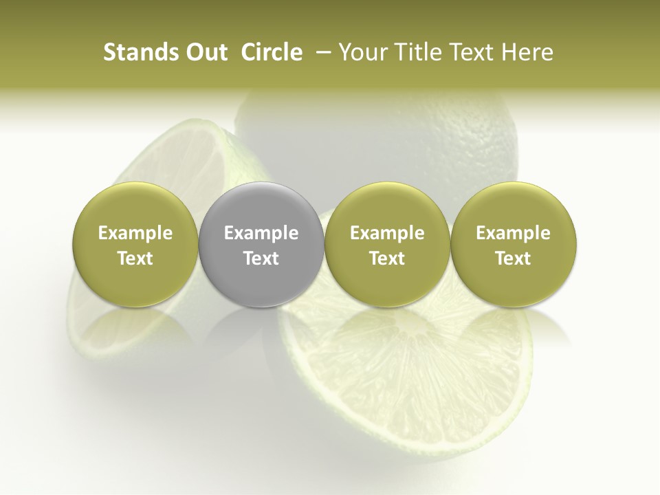 Close Up Acid Vegetable PowerPoint Template