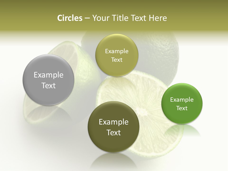 Close Up Acid Vegetable PowerPoint Template